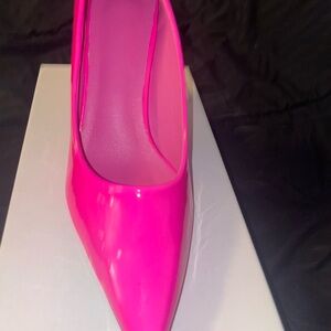 Vibrant Pink Women's Stiletto Heels